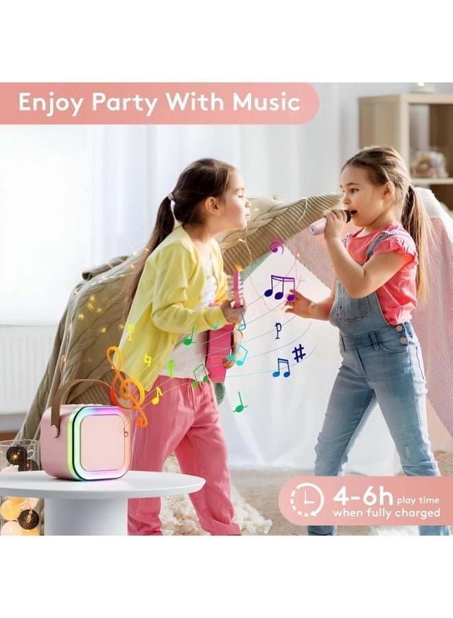 Portable K12 Bluetooth Small Home KTV Microphone Speaker with 1 Microphones - Image 5